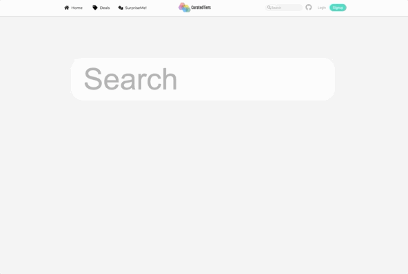 Curated Tiers